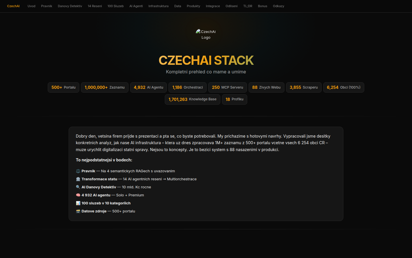 CzechAI Stack
