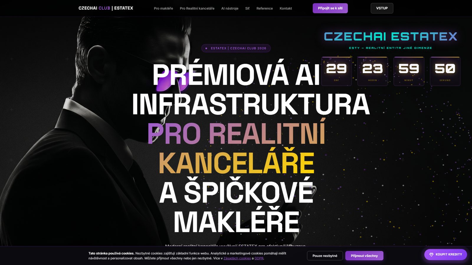 estatex.club — živá platforma
