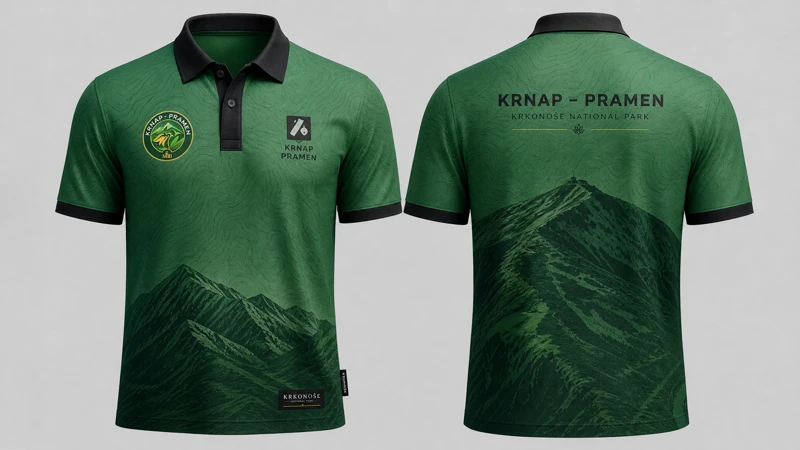 KRNAP — PRAMEN polo, zelená varianta