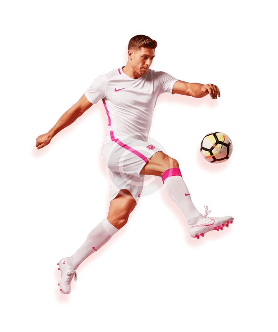 Fotbalista v pohybu