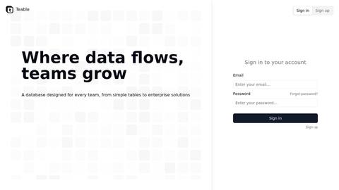 Teable DB