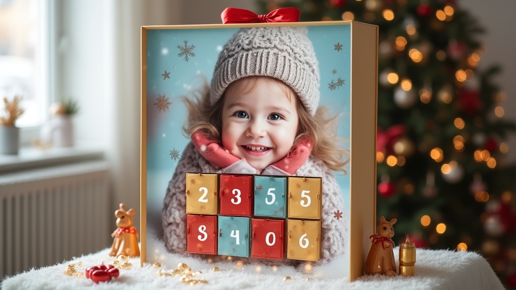 Adventní kalendář se jménem